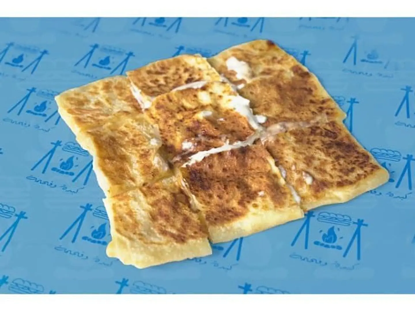 مطبق جبن بيضاء حالي