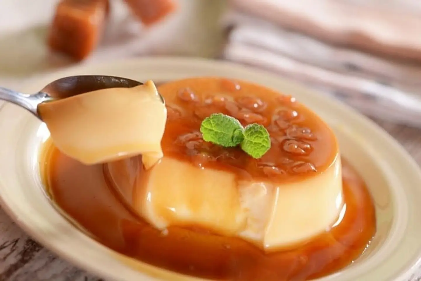 Baked Caramel Custard