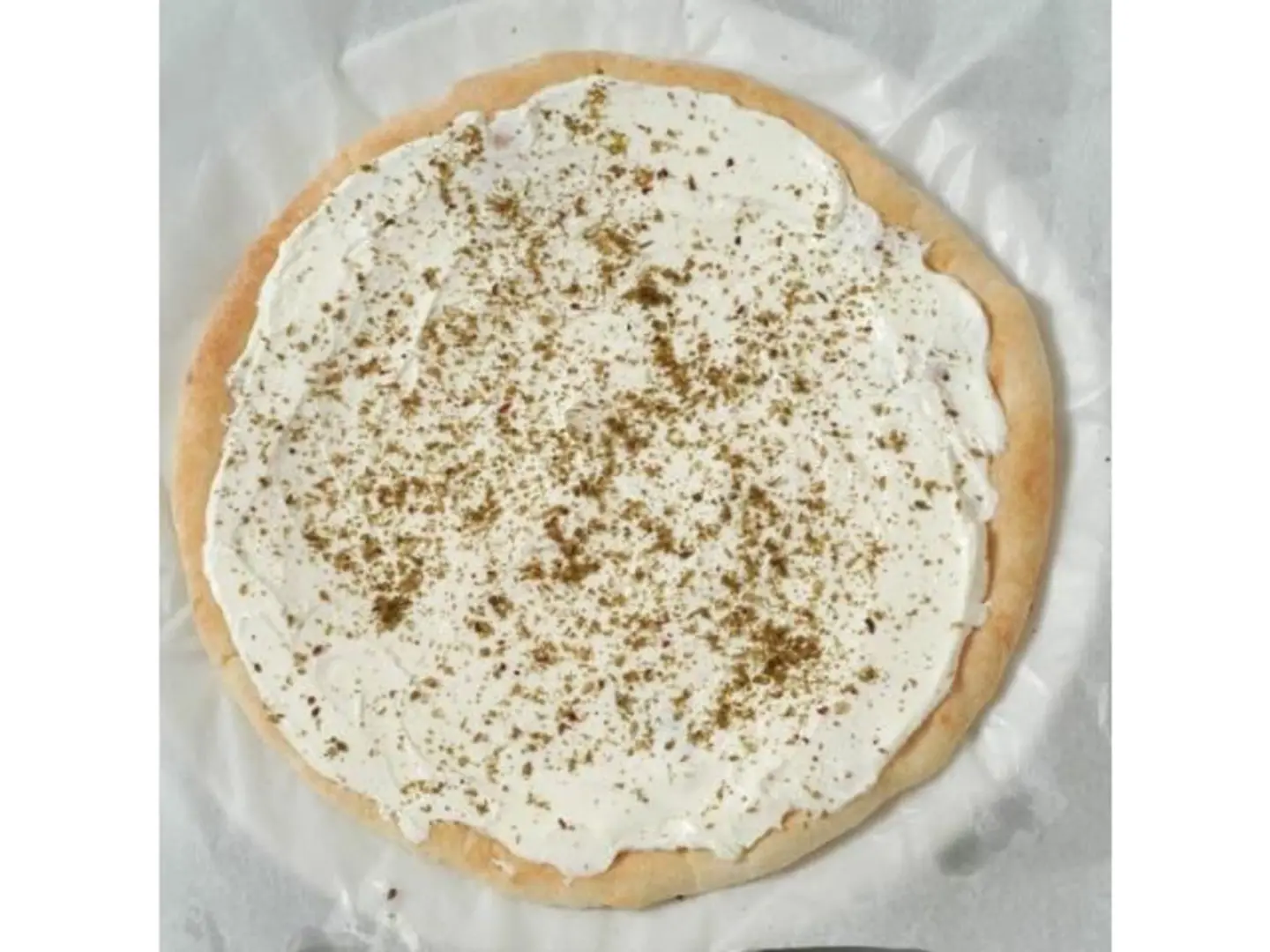 فطيرة لبنة بالزعتر