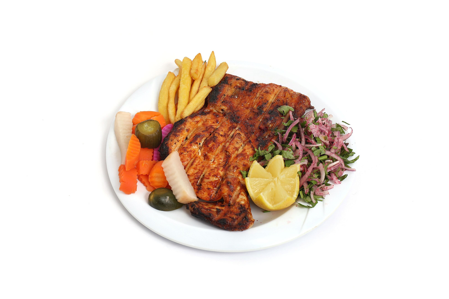 Whole Chicken On Charcoal