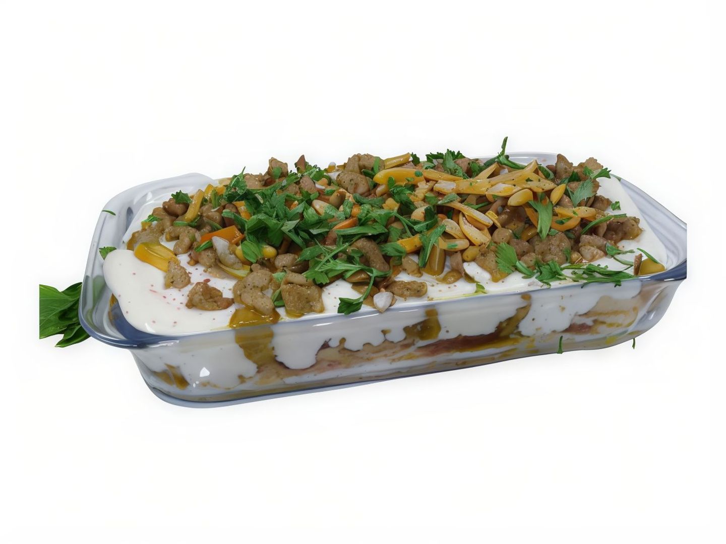 Lebanese Hummus Fattah