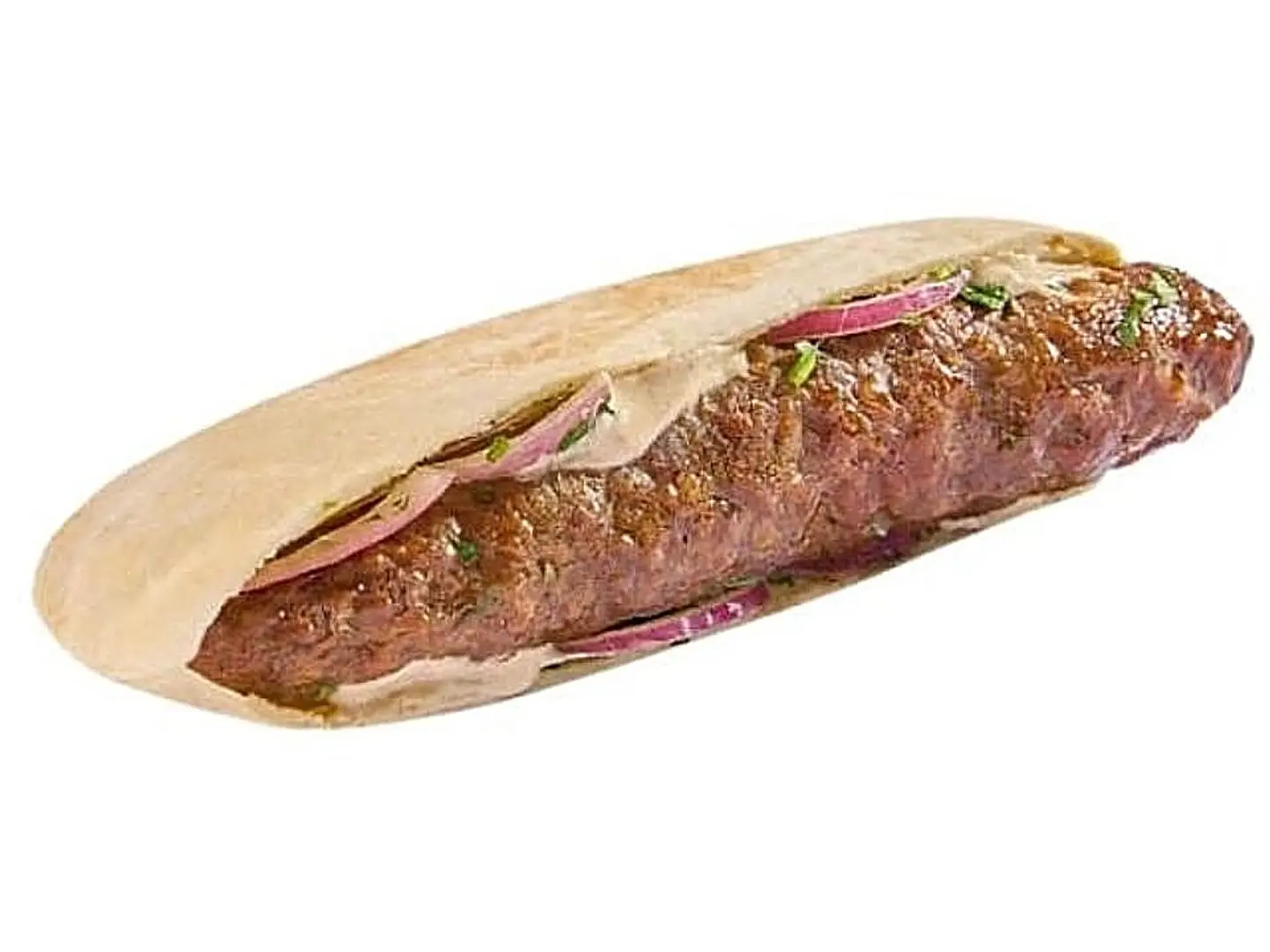 ساندوتش كباب لحم