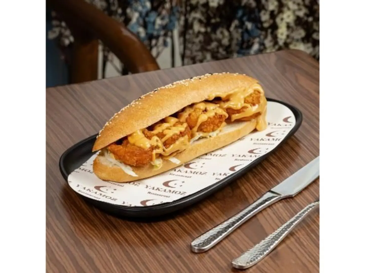 Crispy Shrimp Sandwich