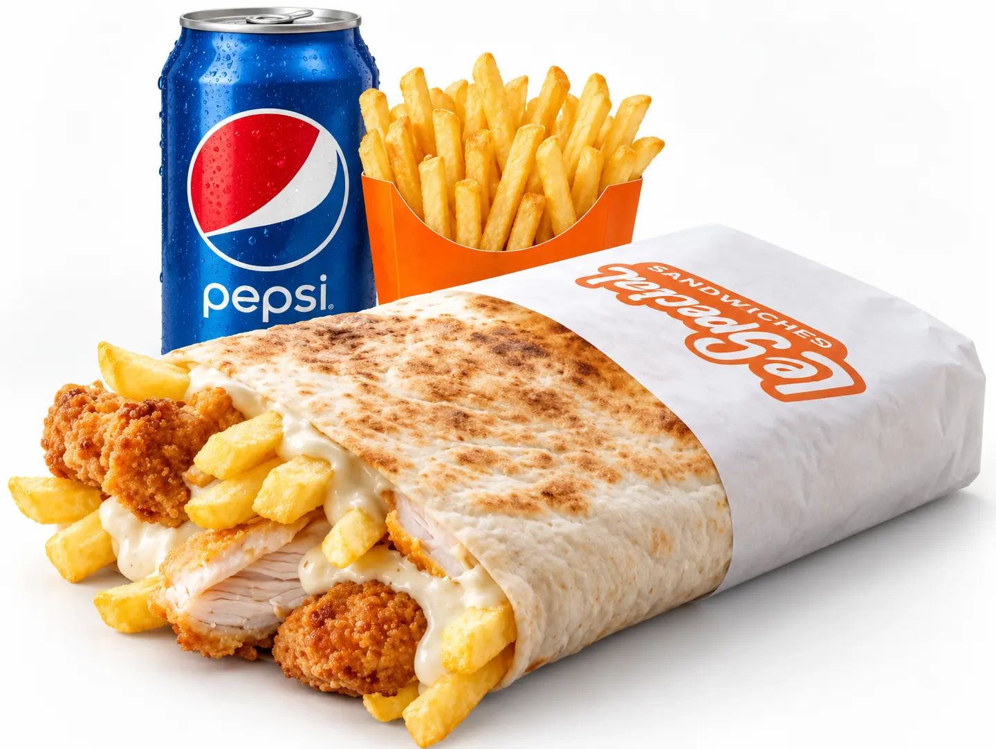 Crispy French Tacos Meal