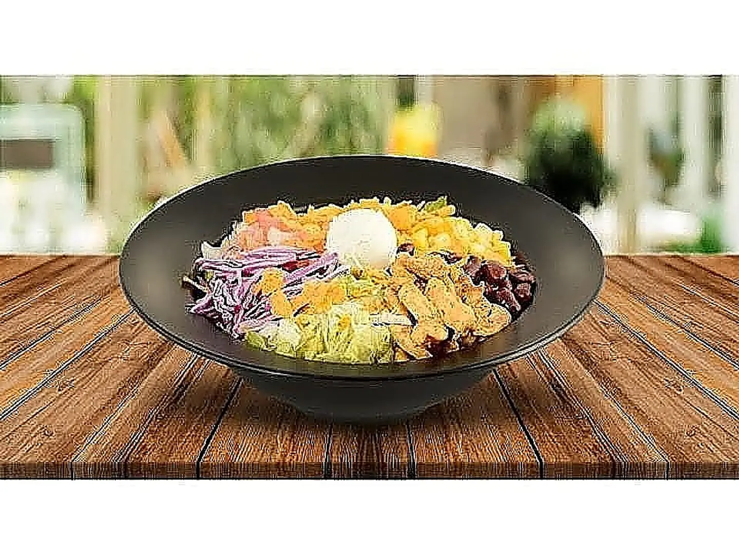 سلطة تاكو بالدجاج