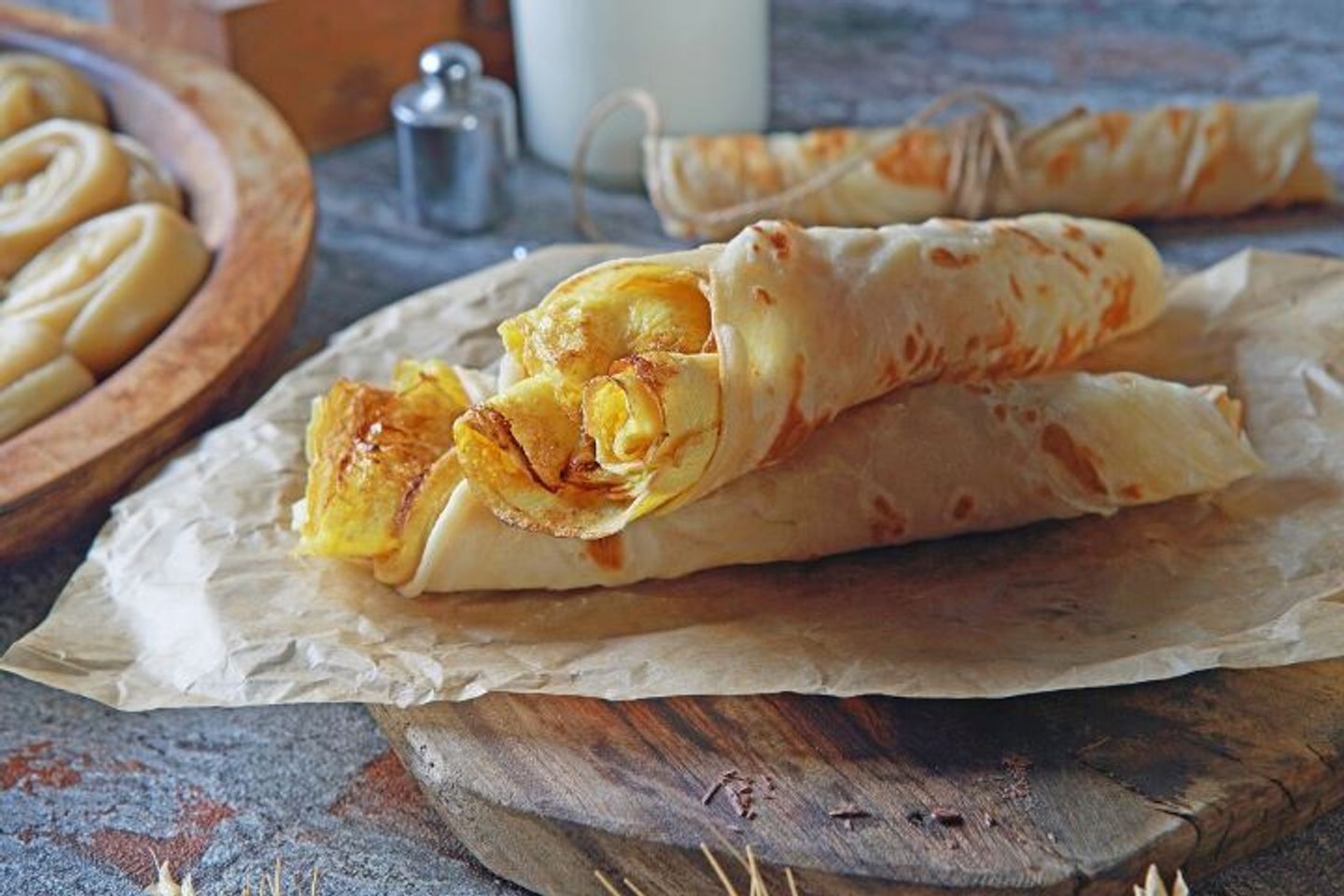 Fried Egg Chapati