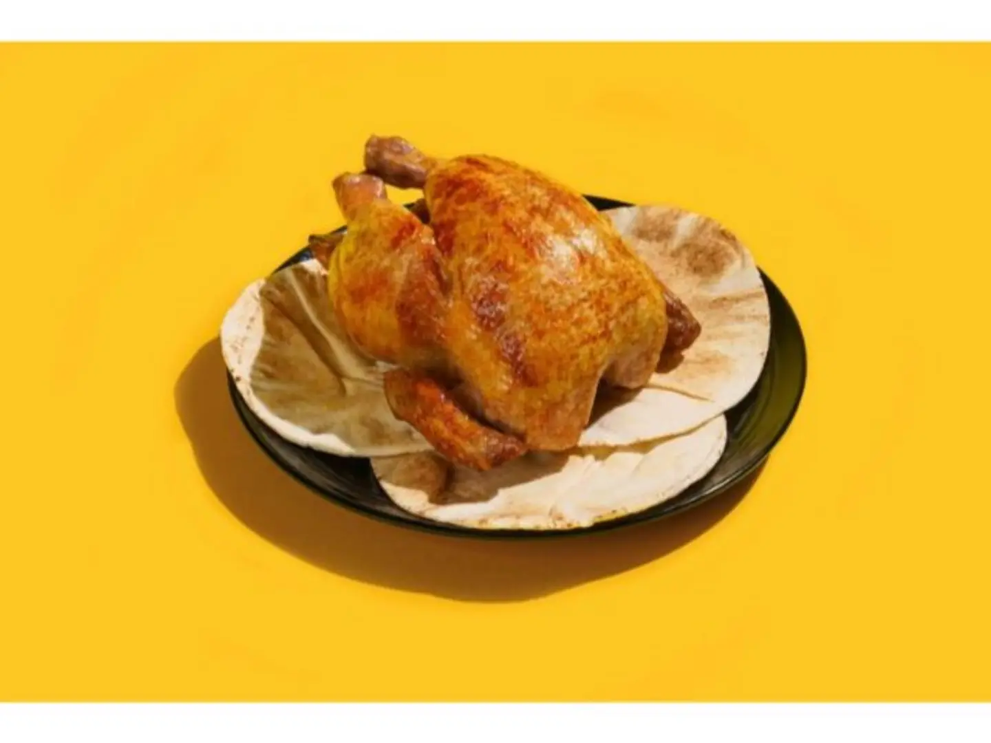 Half Plain Rotisserie Chicken