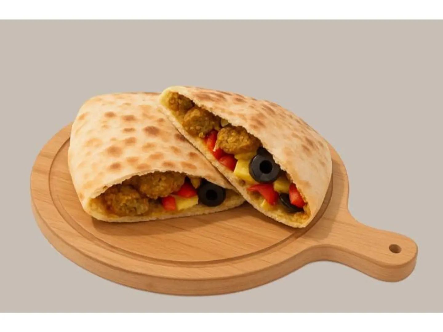 فطيرة فلافل