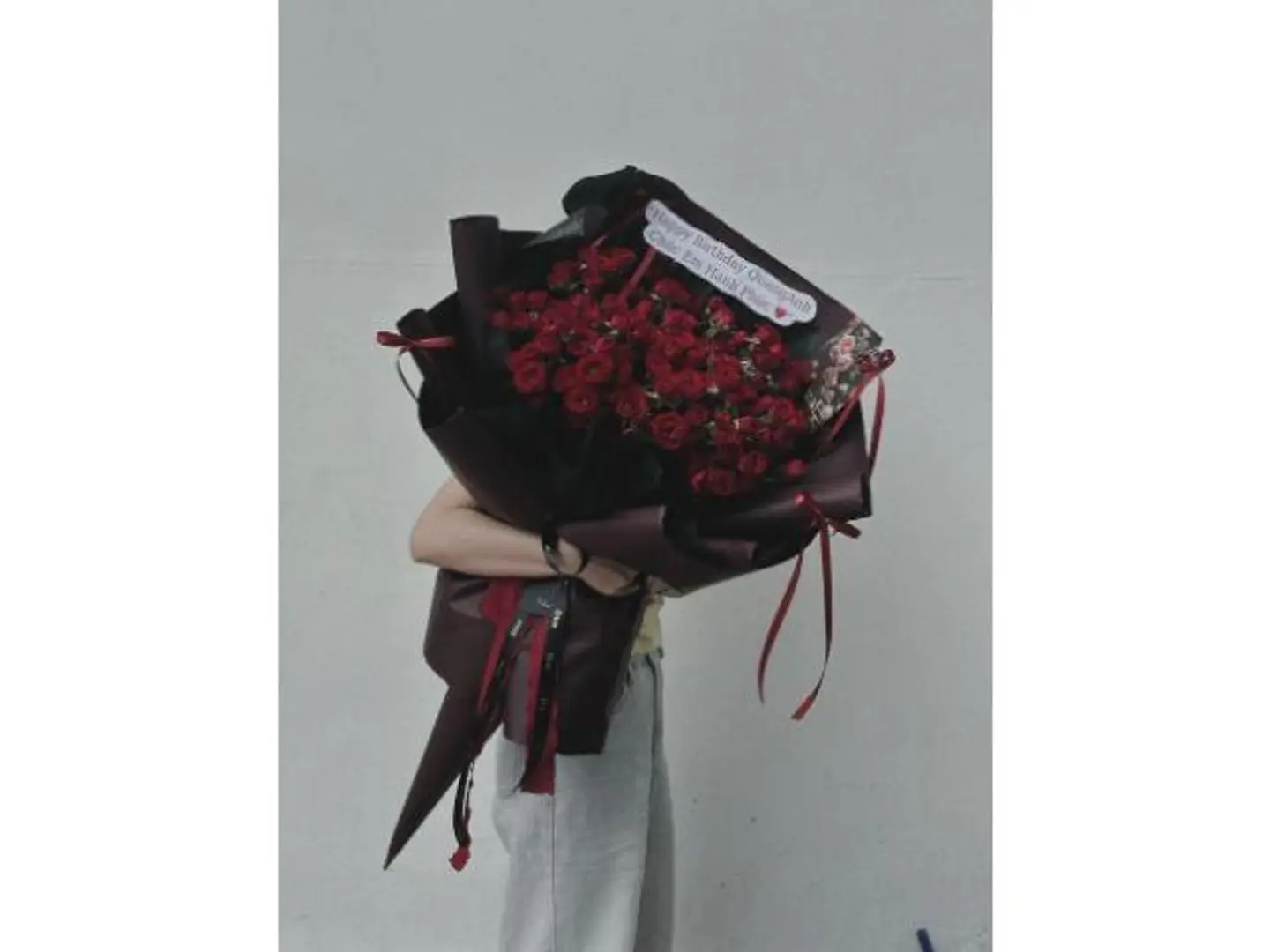 Baby Rose Red Bouquet