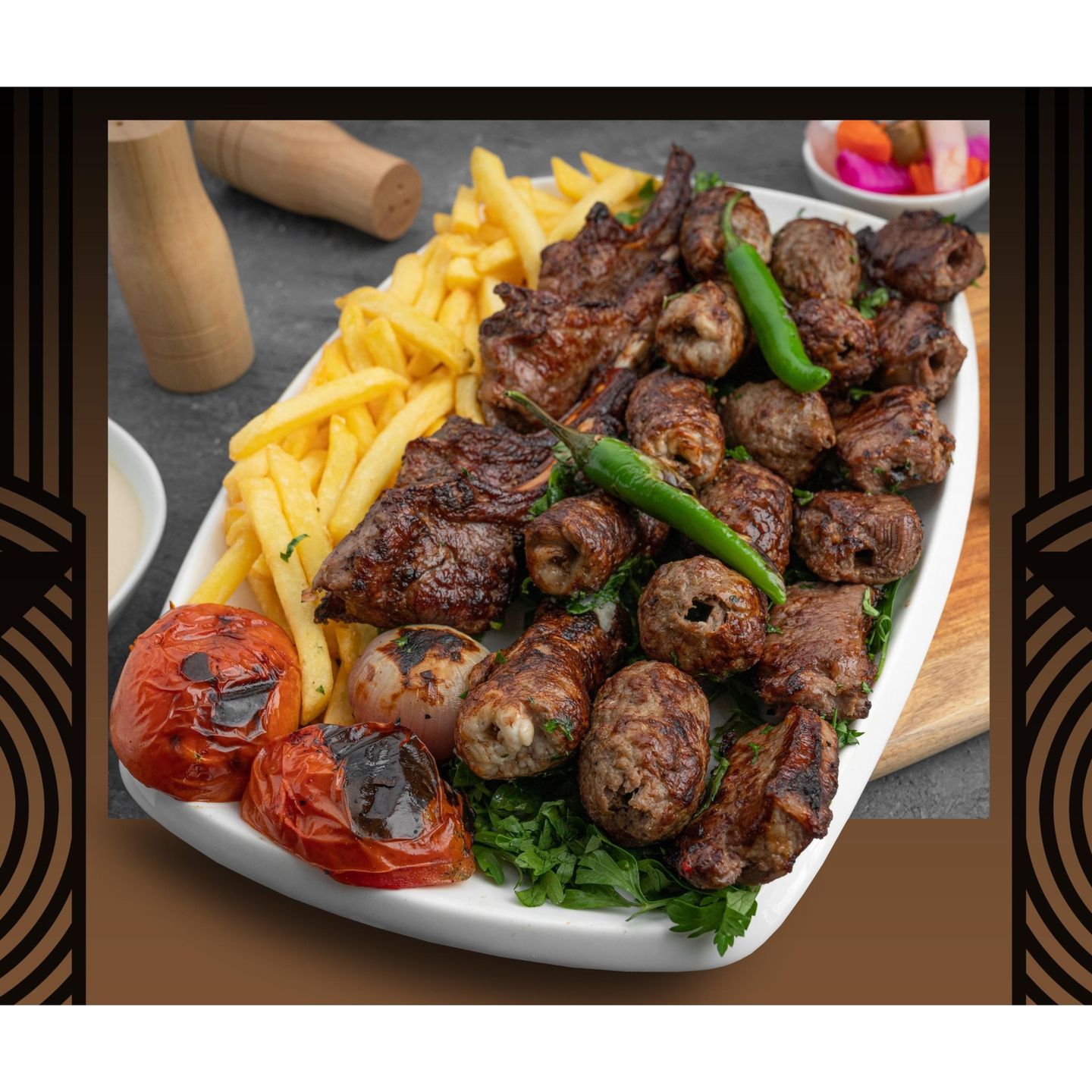 مخصوص   كباب لحم و طرب و ريش