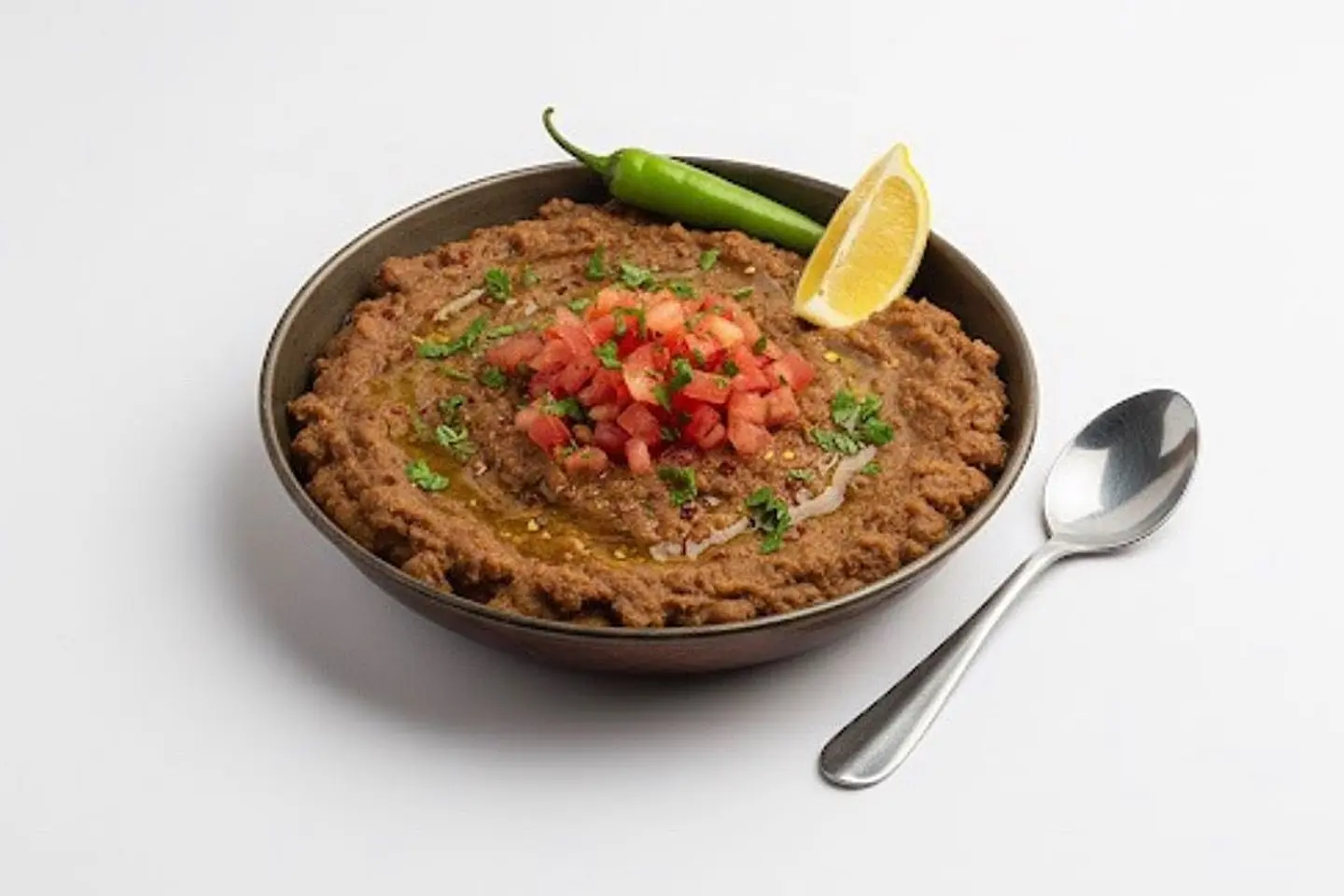 صحن فول قلابة