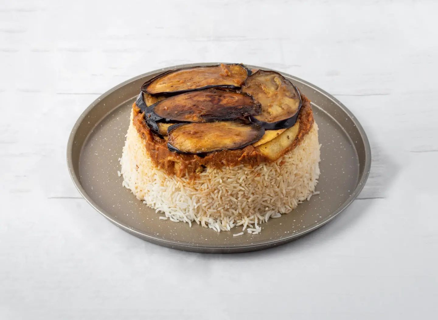 Half Maqluba Chicken