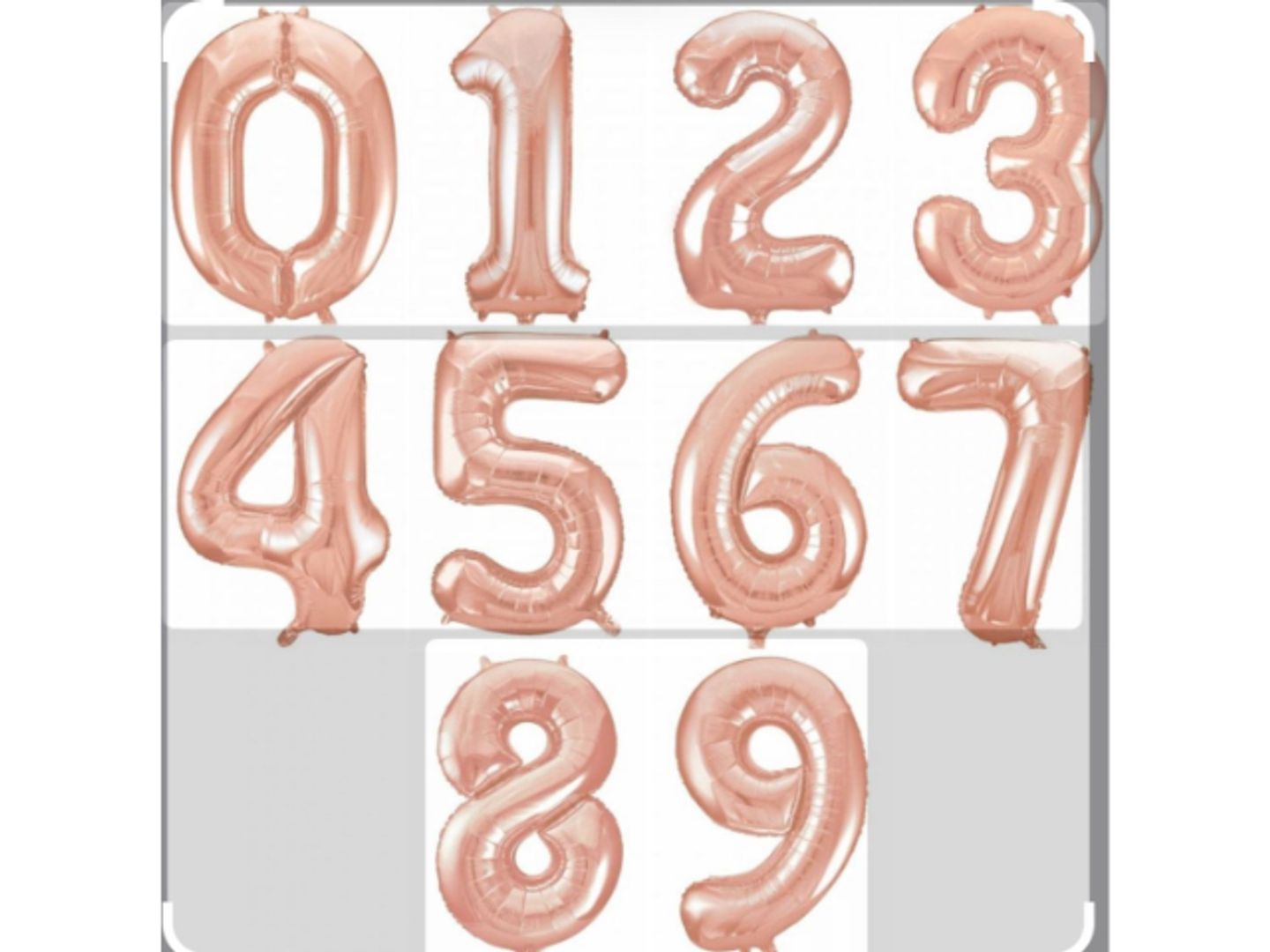 Balloon Numbers 3
