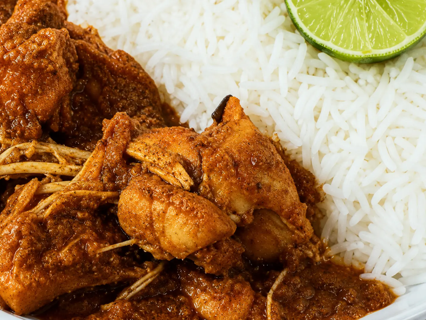 White Rice + Chicken