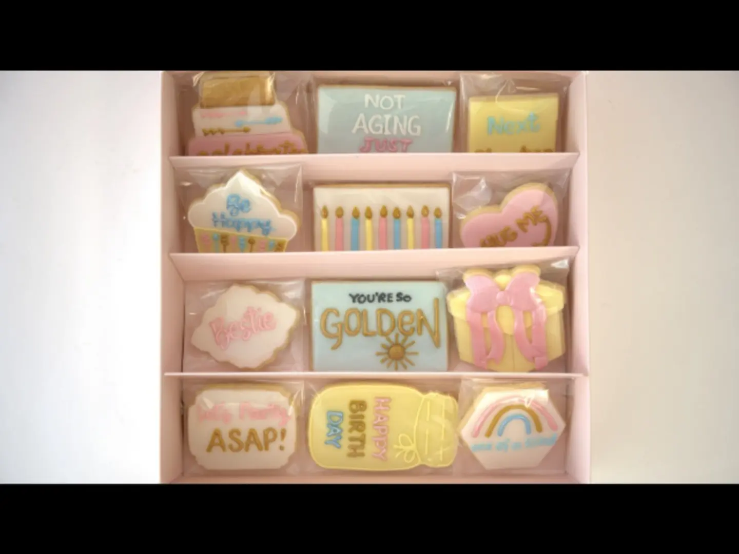 Birthday Cookies Box