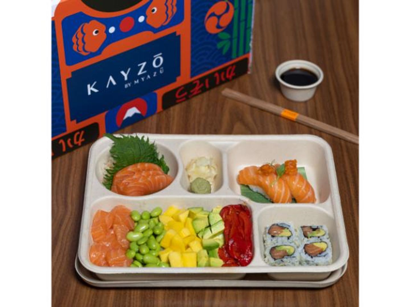 Salmon Bento Box