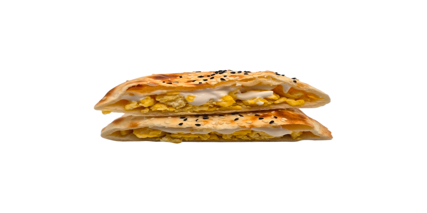 Round Egg And Cheese Sandwich