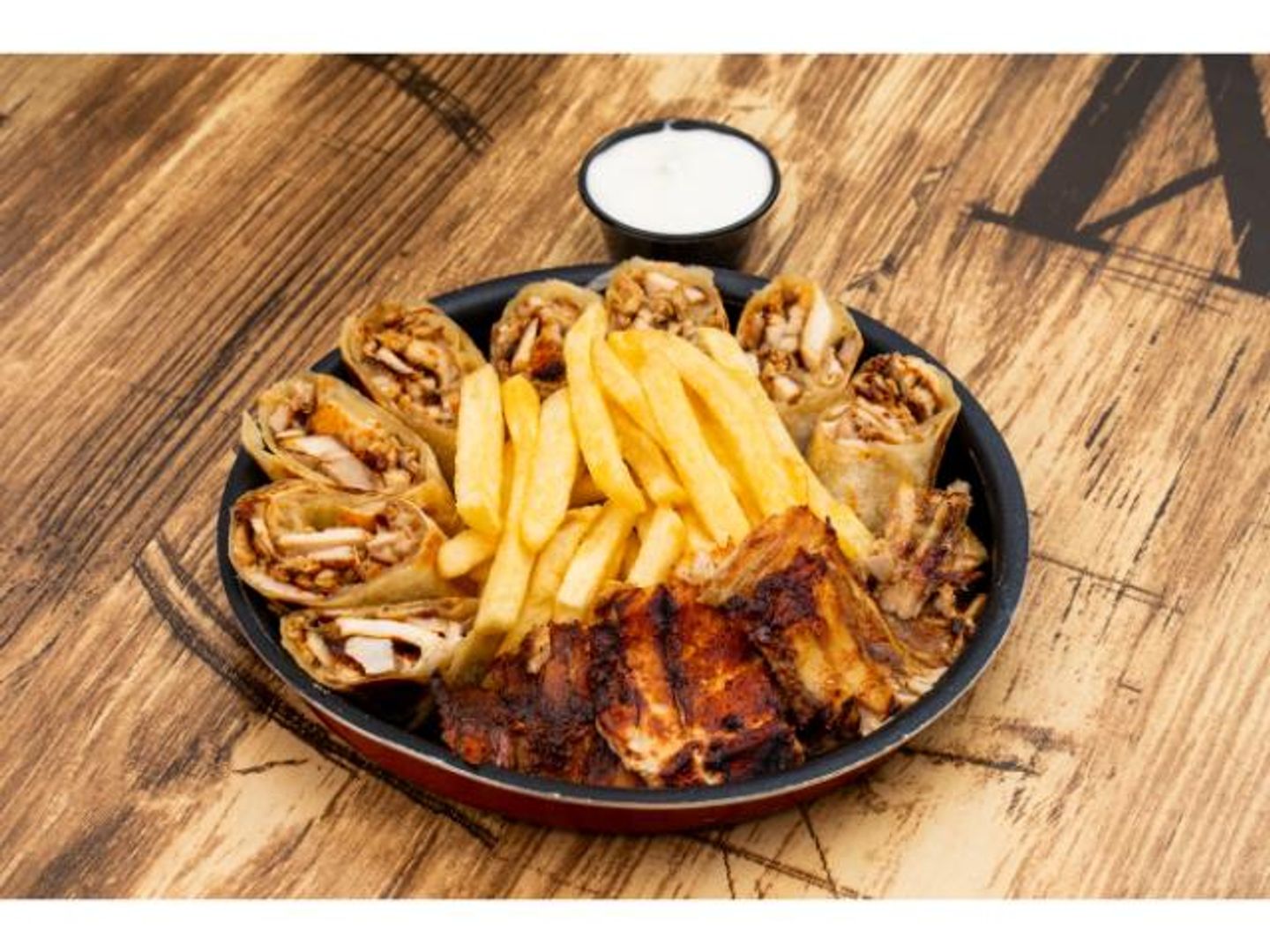 Arabic Shawarma Sandwich