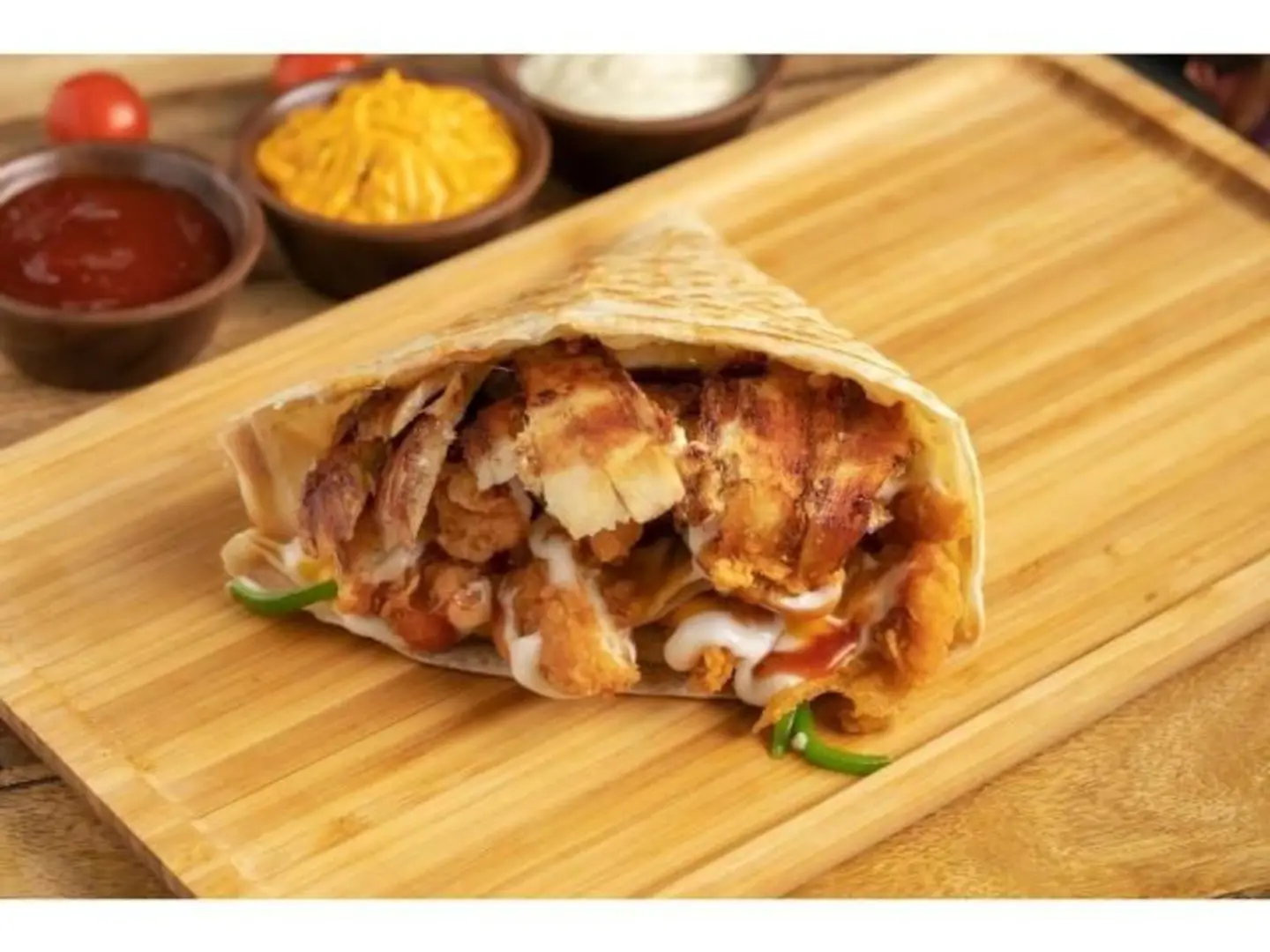 Chicken Shawarma Crepe