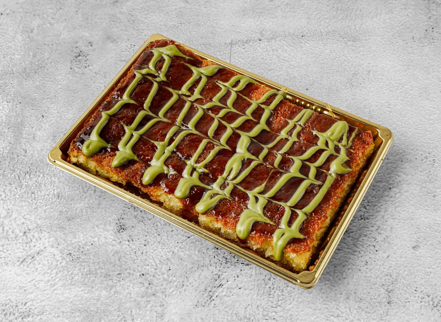 Caramel Basbousa