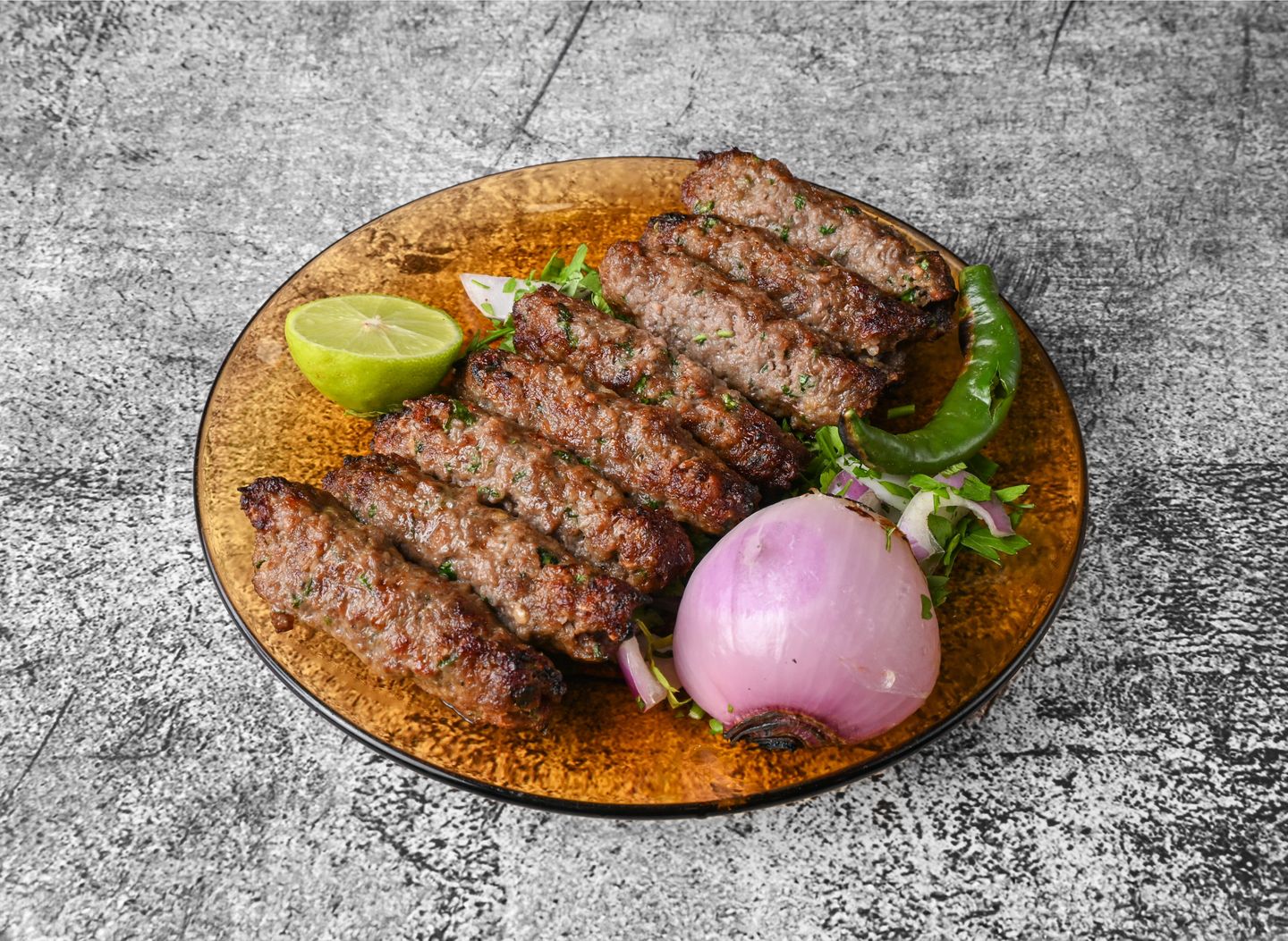 نفر كباب لحم حراق