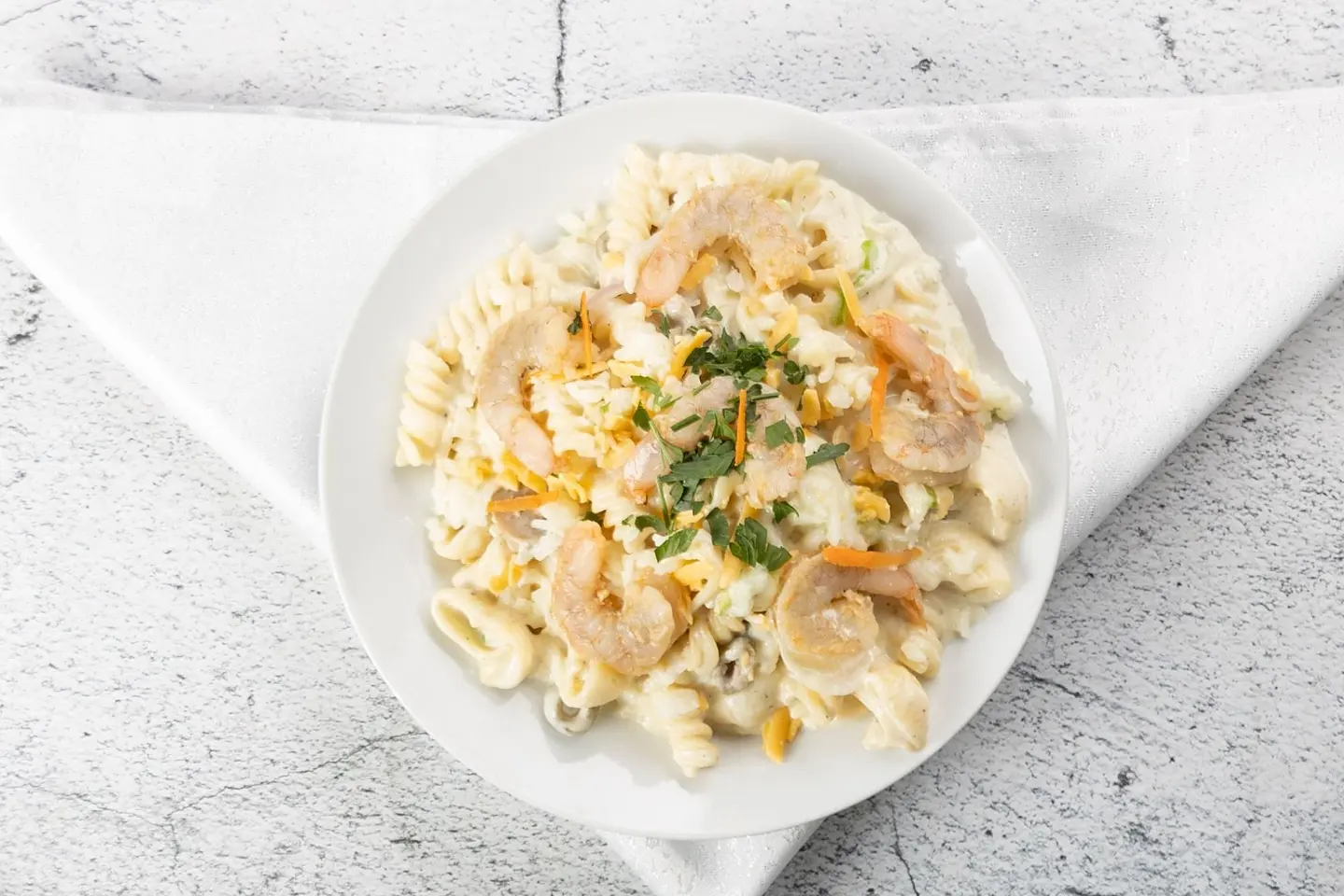 Alfredo Pasta Chicken White Sauce