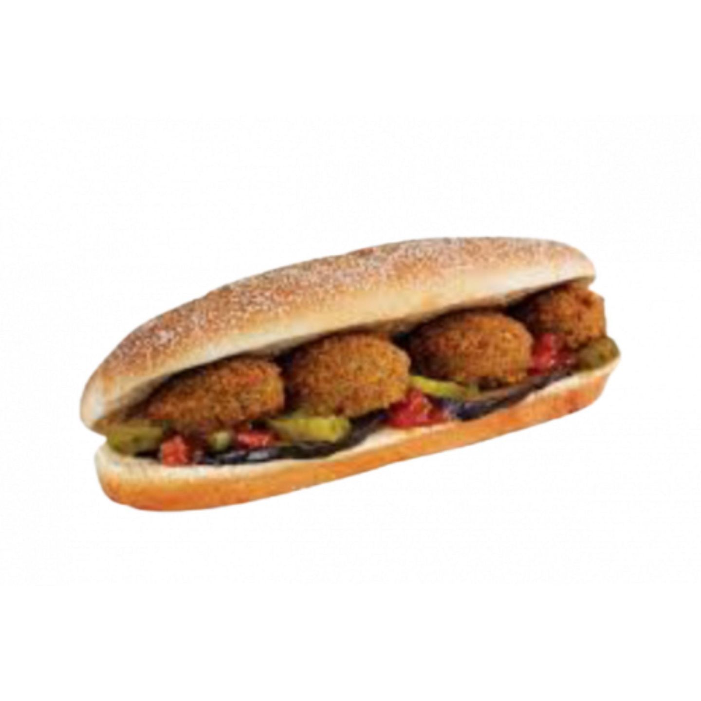 ساندوتش فلافل مشكل