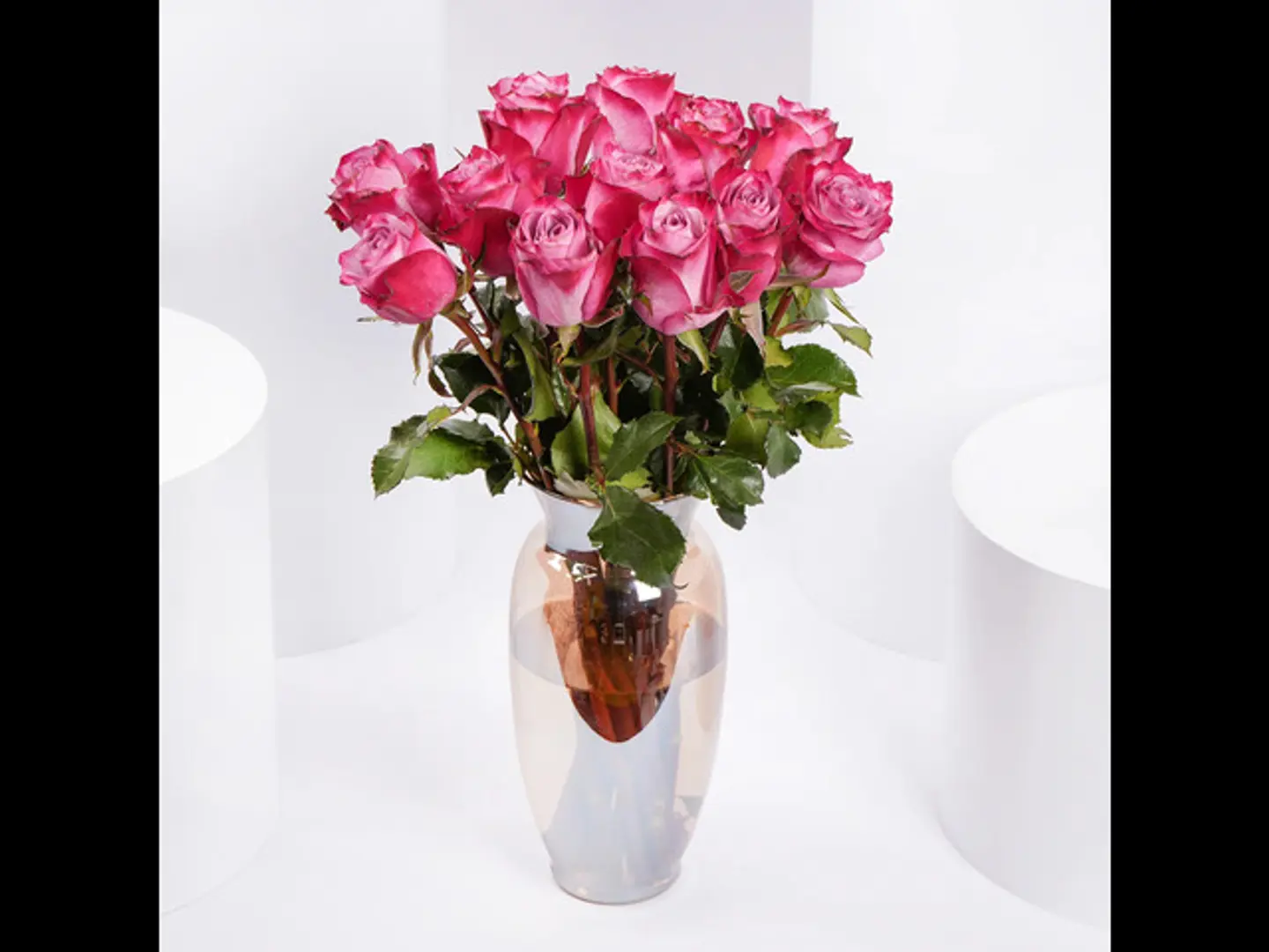 Purple Rose Charming Vase