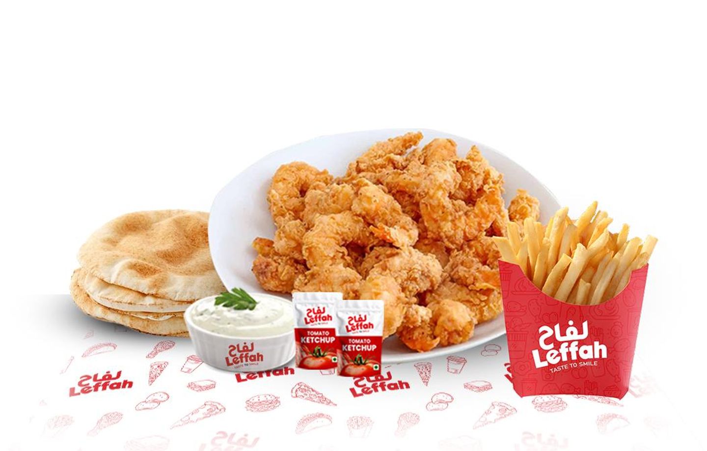 Broasted Shrimp 12 Pcs
