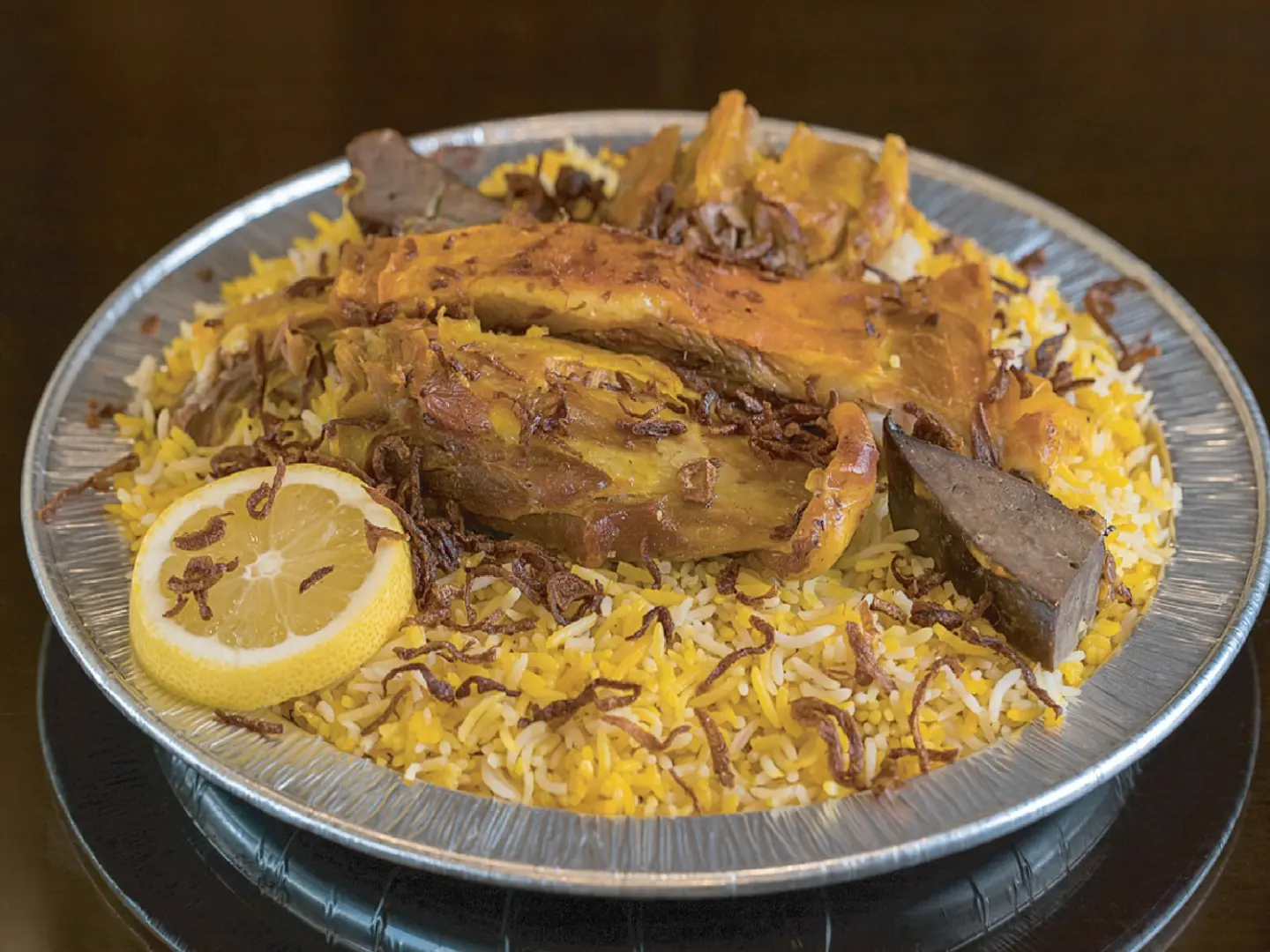 نفر مندي لحم مع الرز