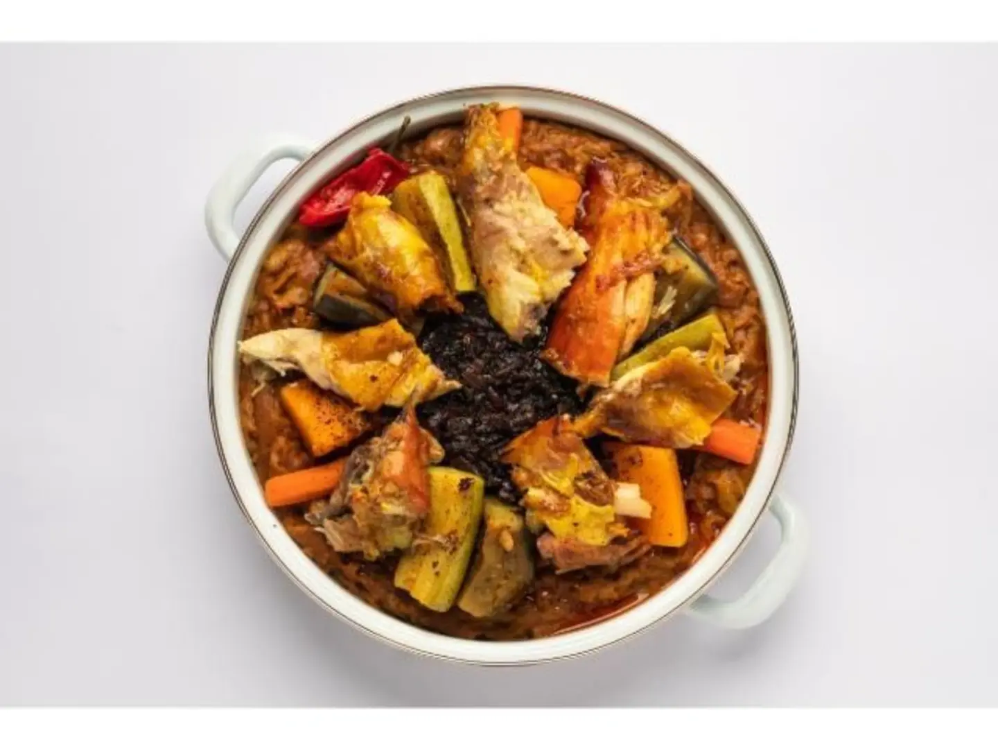 ميكس جريش وقرصان مع لحم