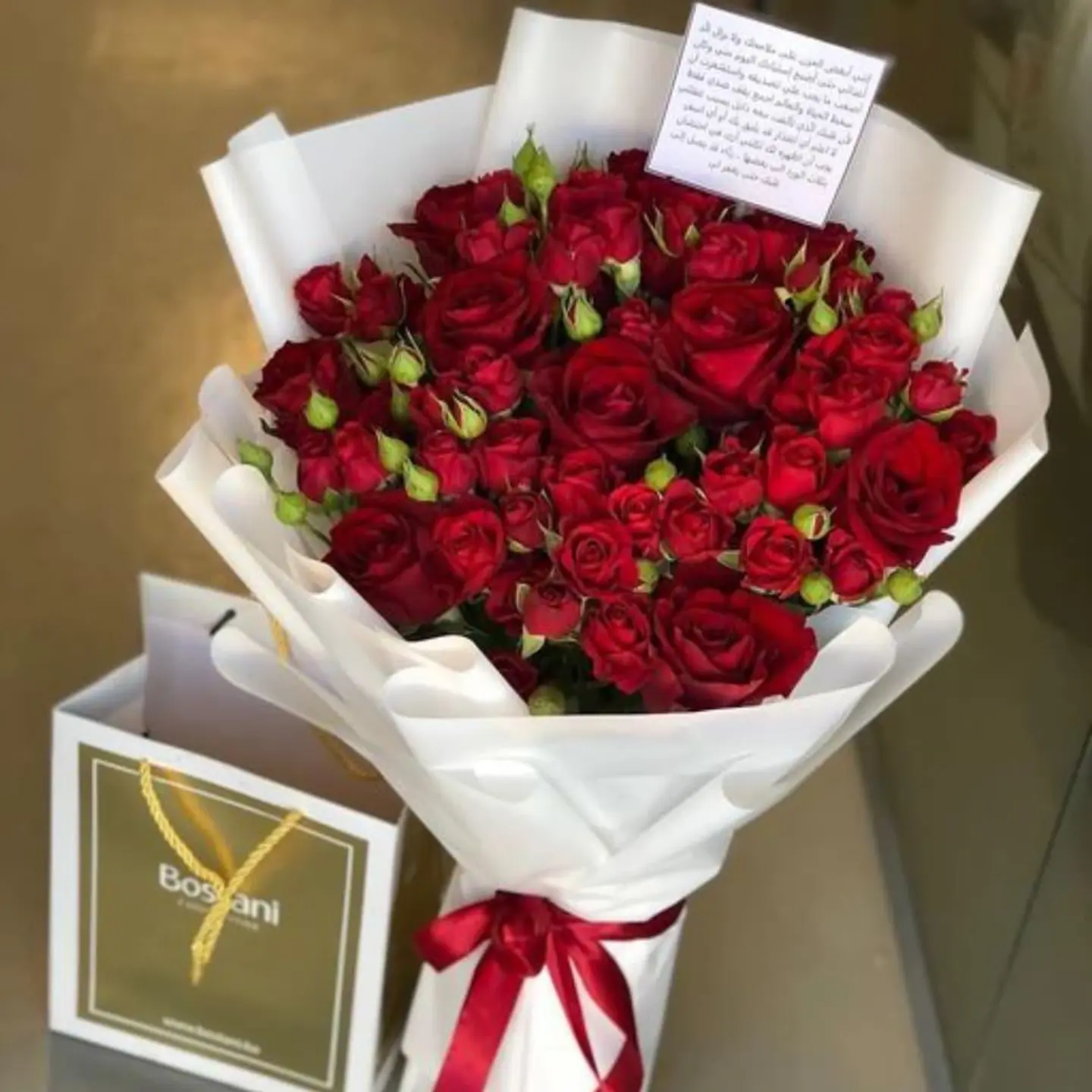 تنسيق ورد مع شوكلاتة بستاني 8