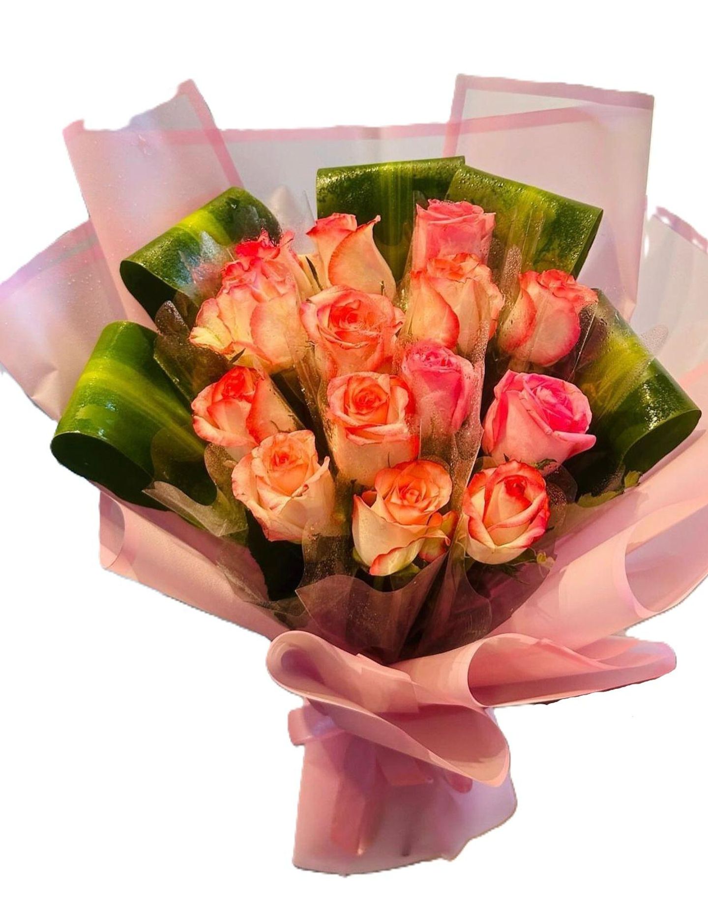 Pink Roses Bouquet 1