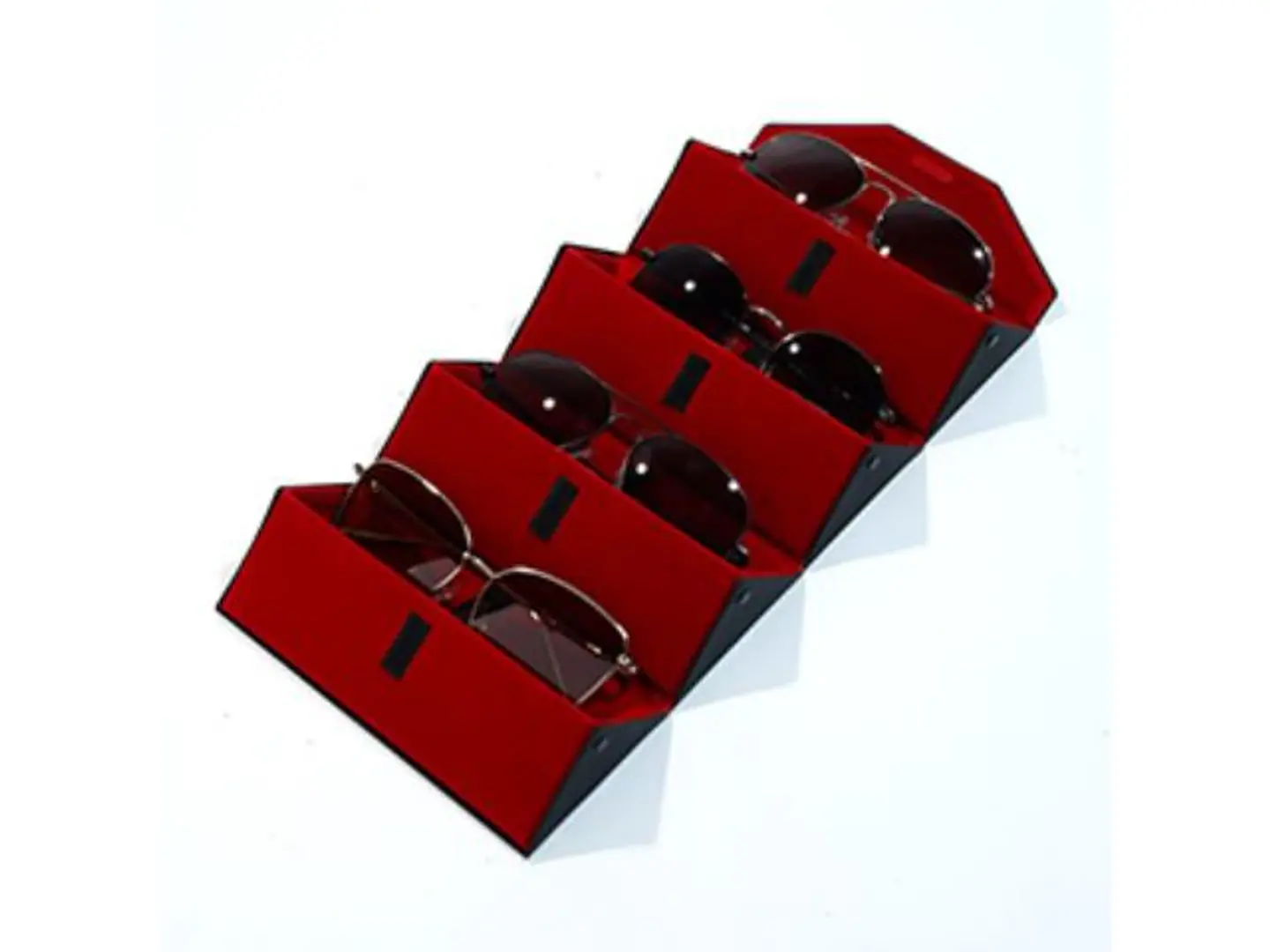 Four Piece Red Fold Up Case 30sw057