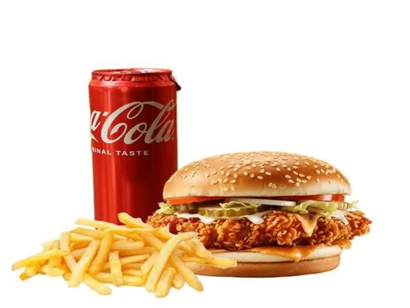 وجبة زنجر ساندويتش