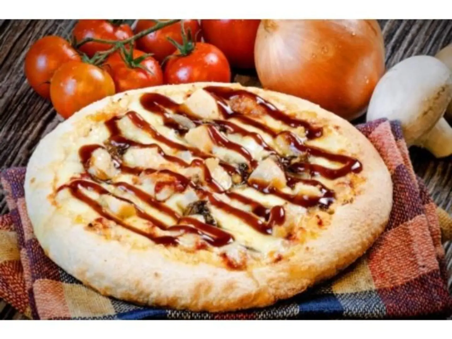 بيتزا دجاج صغير