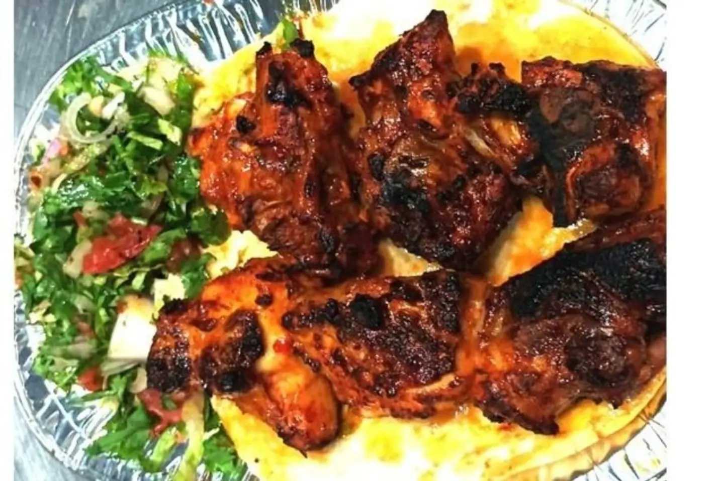 Grilled Chicken With Bone