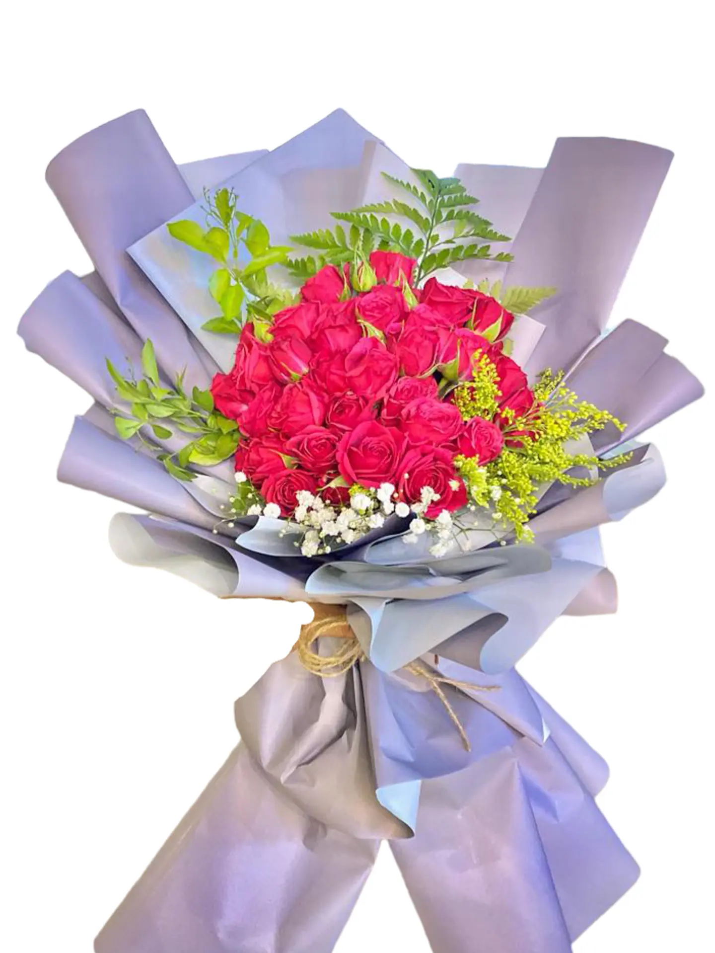 Mixed Pink Baby Rose Bouquet 30