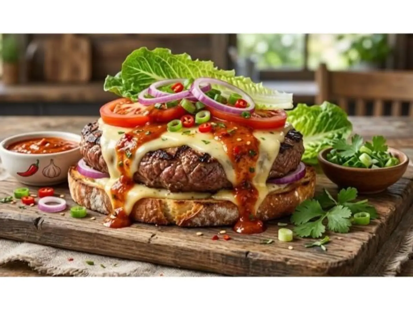 Grand Spicy Cheese Burger