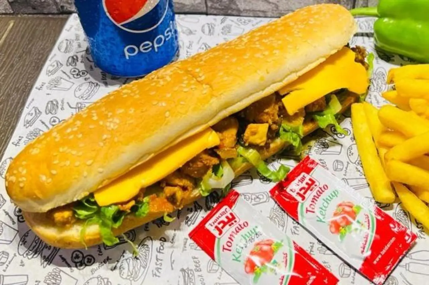 Chicken Sub Sandwich