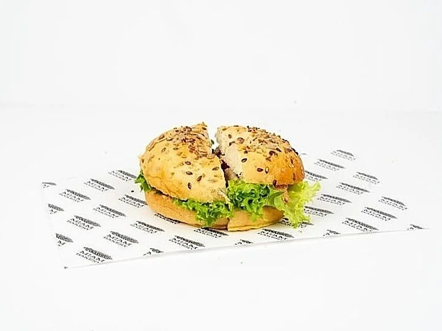 Egg With Multigrain Bagel Bread