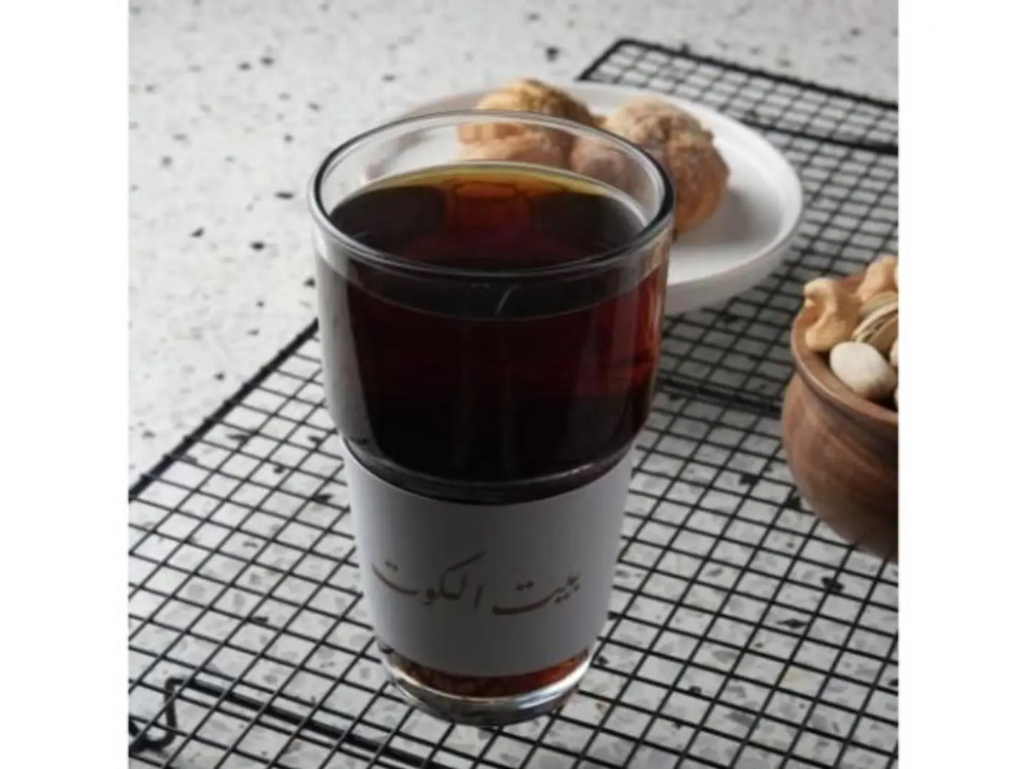 كاس شاي زجاج