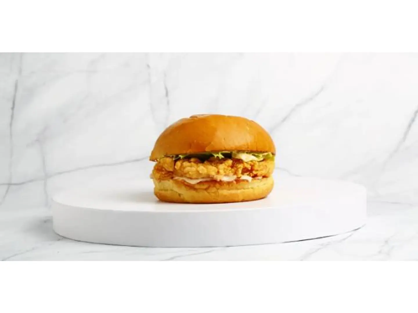Chicken Burger Without Fries