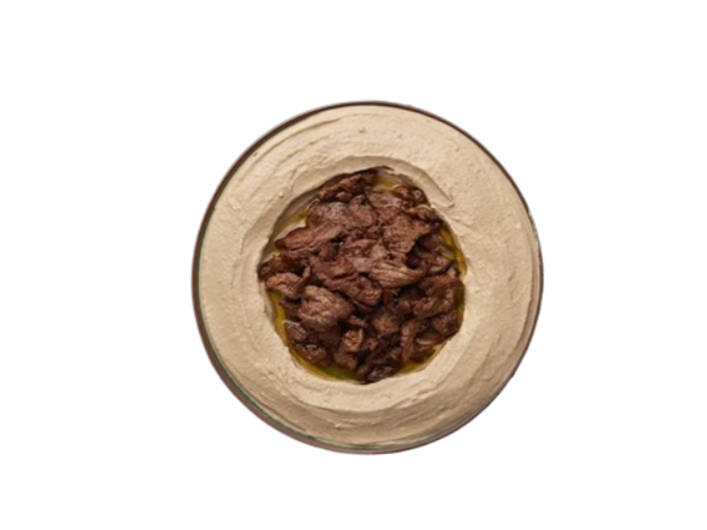 Meat Shawarma With Hummus