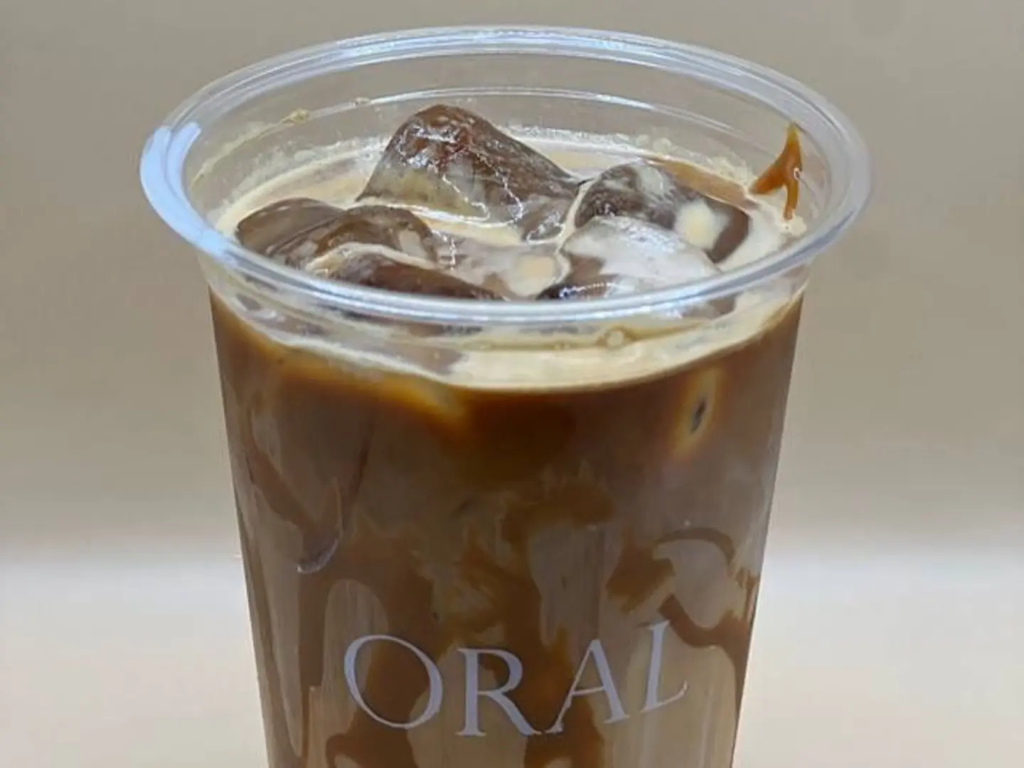 ايس لاتيه كراميل