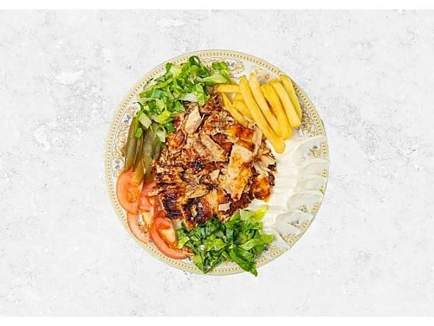 Sliced ​​Chicken Dish