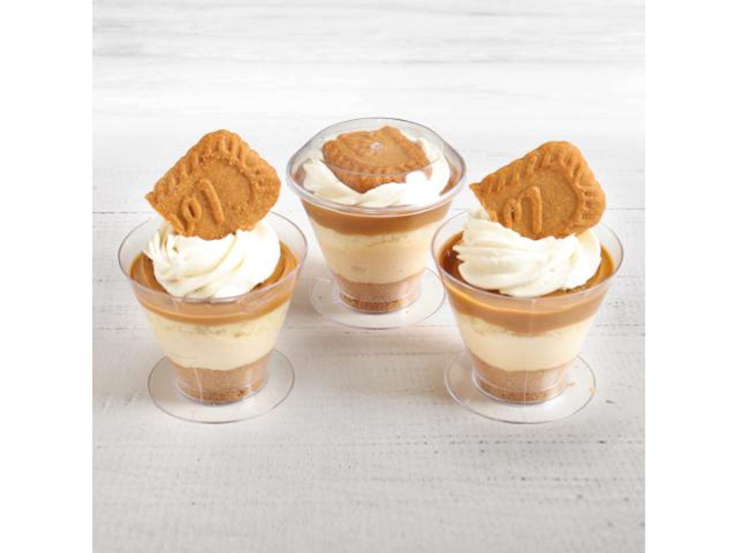 Piscoff Lotus Cheese Cups