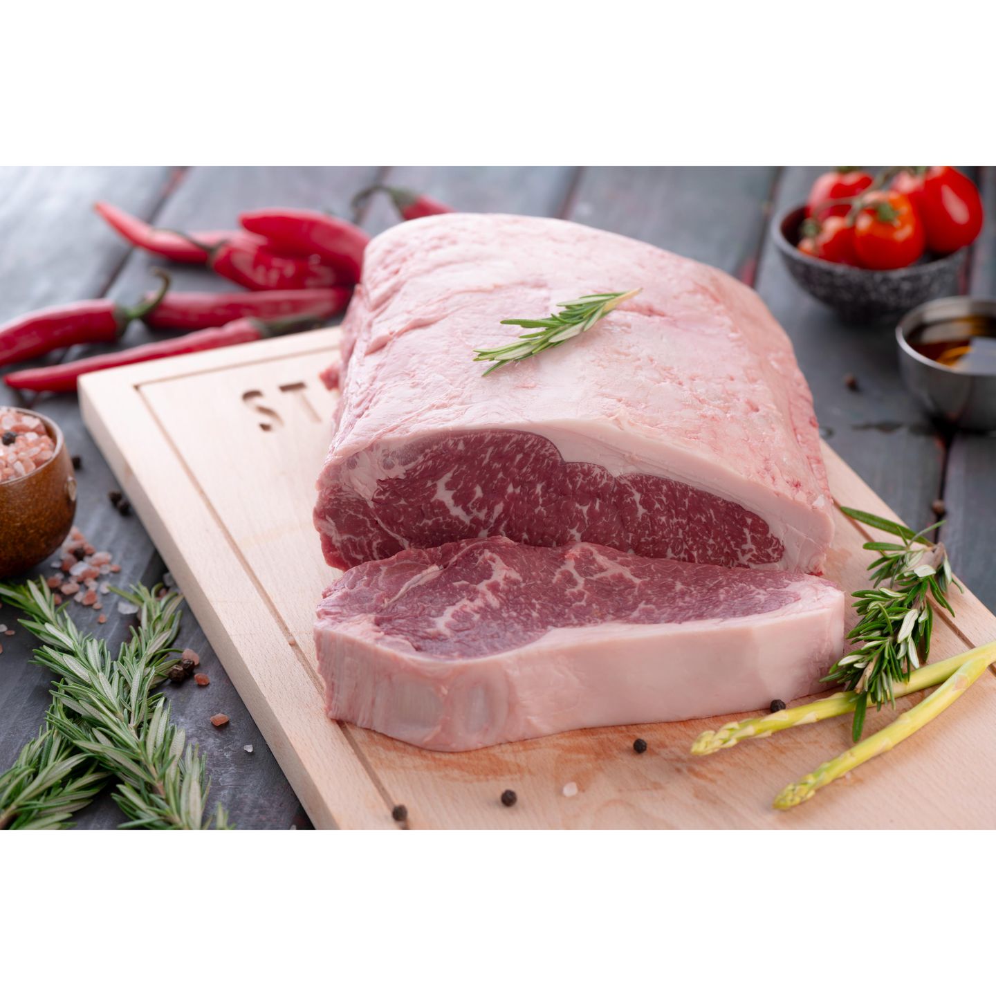 Striploin Black Angus   Ready To Grill