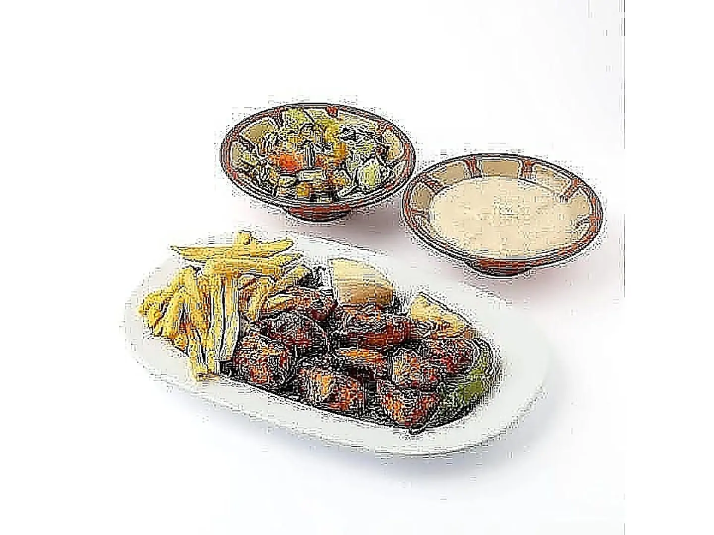 نص مشكل دجاج