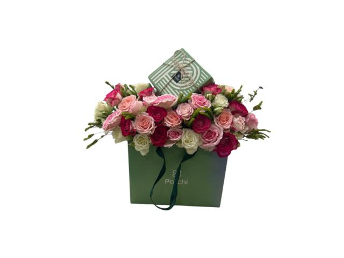 Patchi With Multi Colored Roses